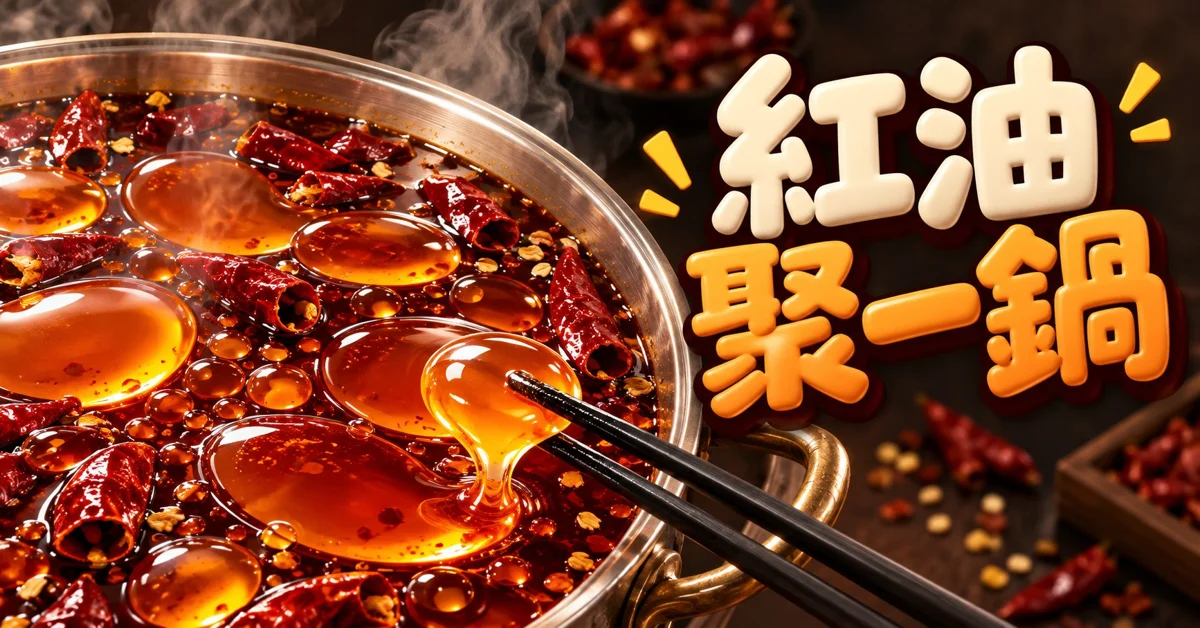 紅油聚一鍋代表圖