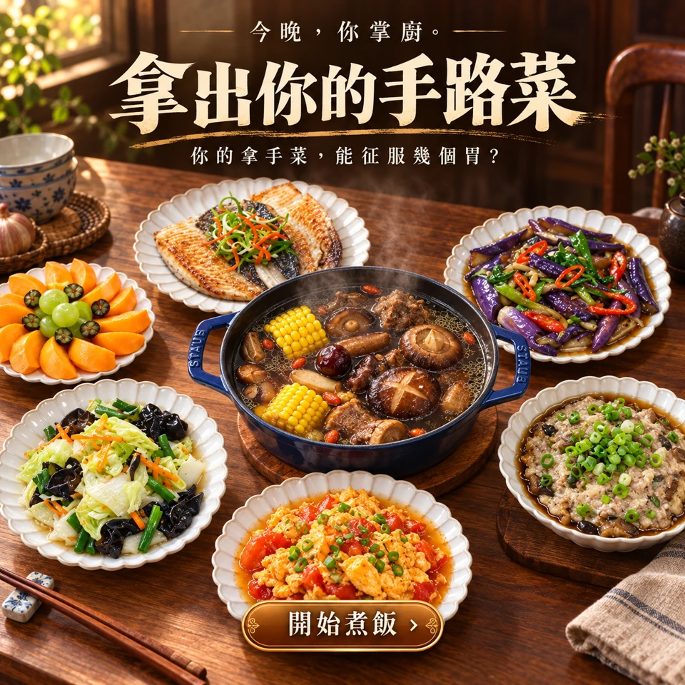 拿出你的手路菜代表圖