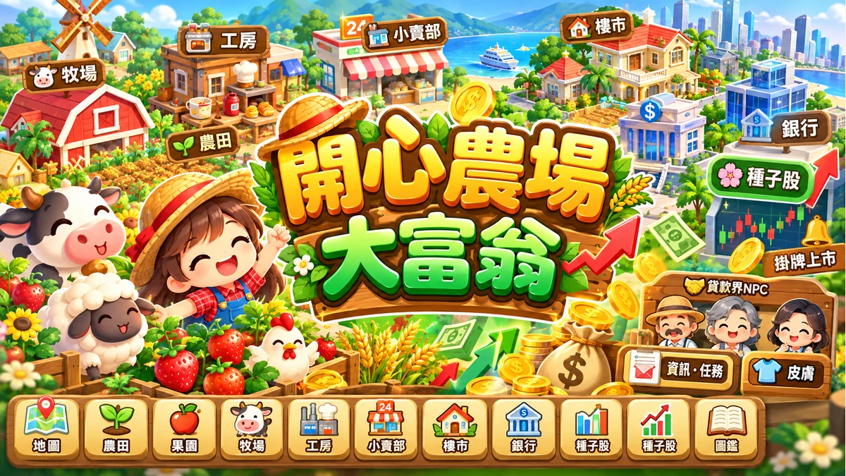 開心農場大富翁代表圖