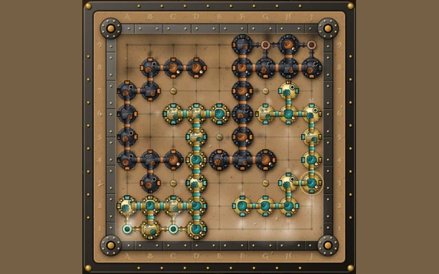 工廠圍棋代表圖