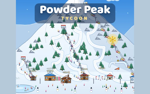 粉雪山峰大亨代表圖