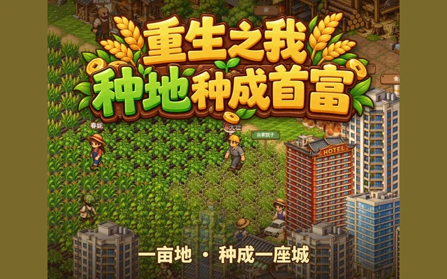 重生之我種地種成首富代表圖