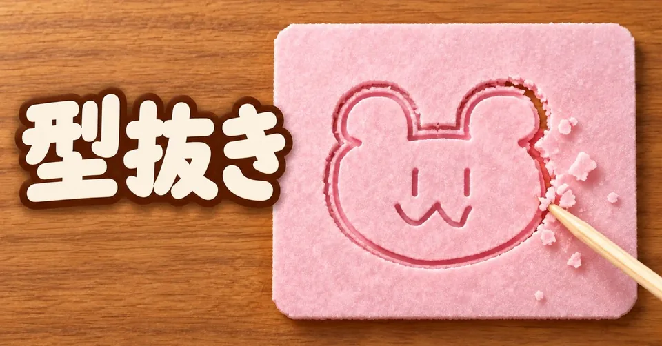 自畫糖片刻模代表圖