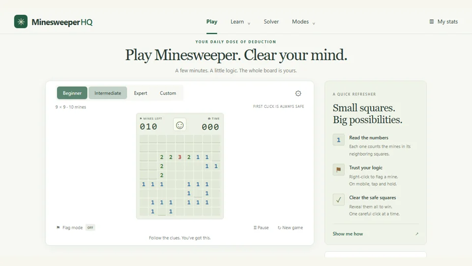 MinesweeperHQ 踩地雷代表圖