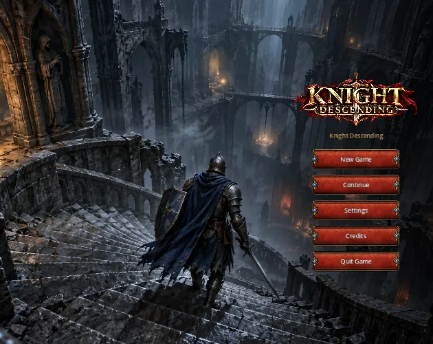 Knight Descending代表圖