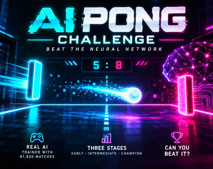 AI Pong Challenge代表圖