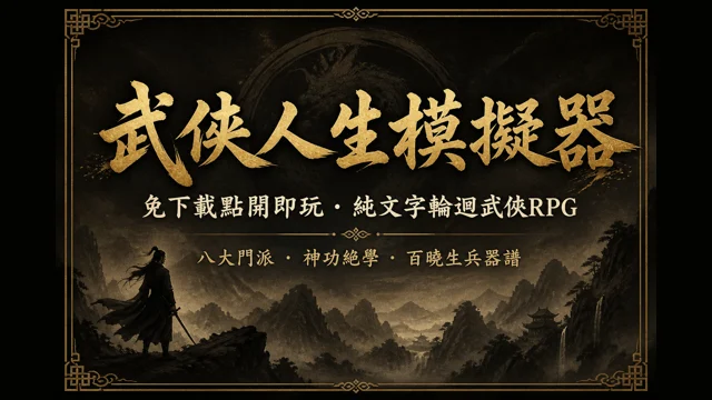 武俠人生模擬器代表圖