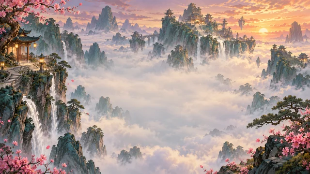 雲嵐繪卷代表圖